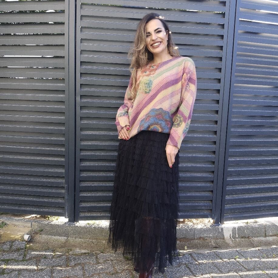 İthal Tütü Etek Siyah