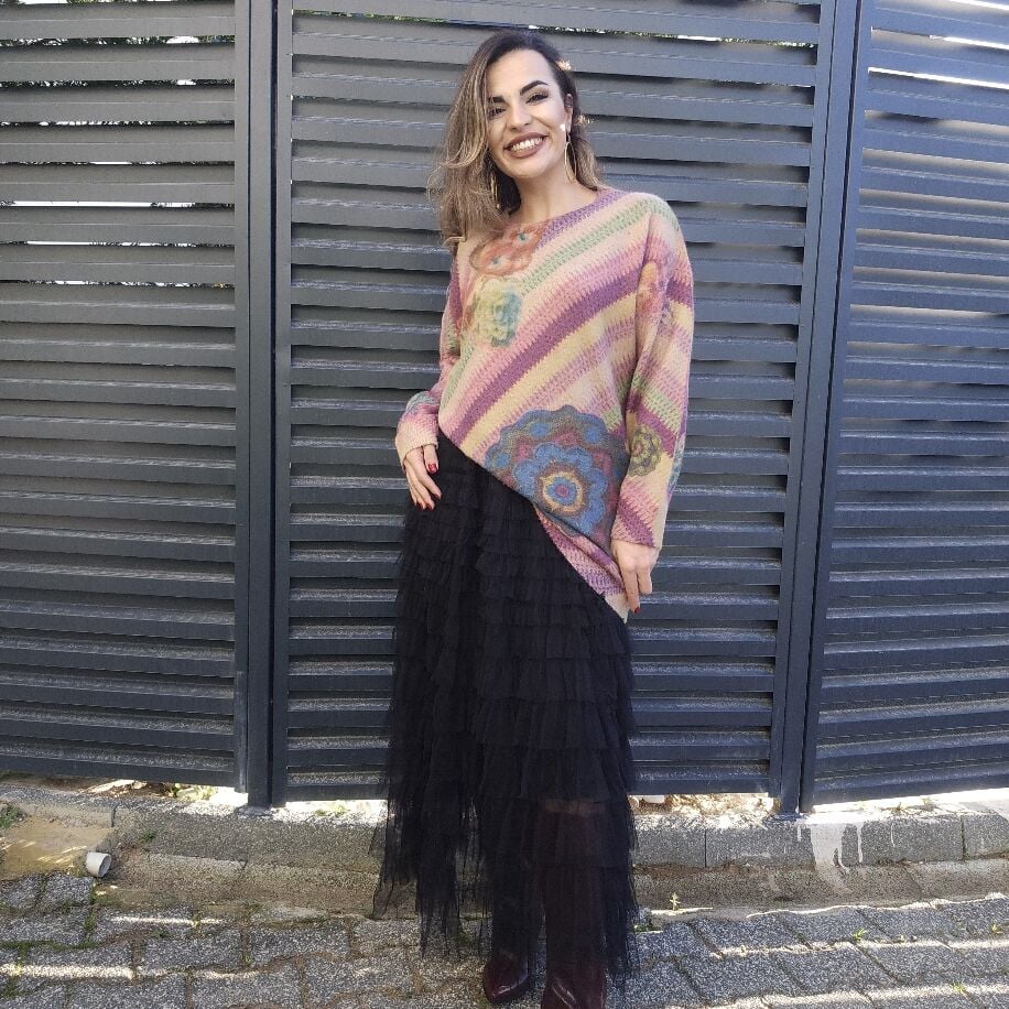 İthal Tütü Etek Siyah