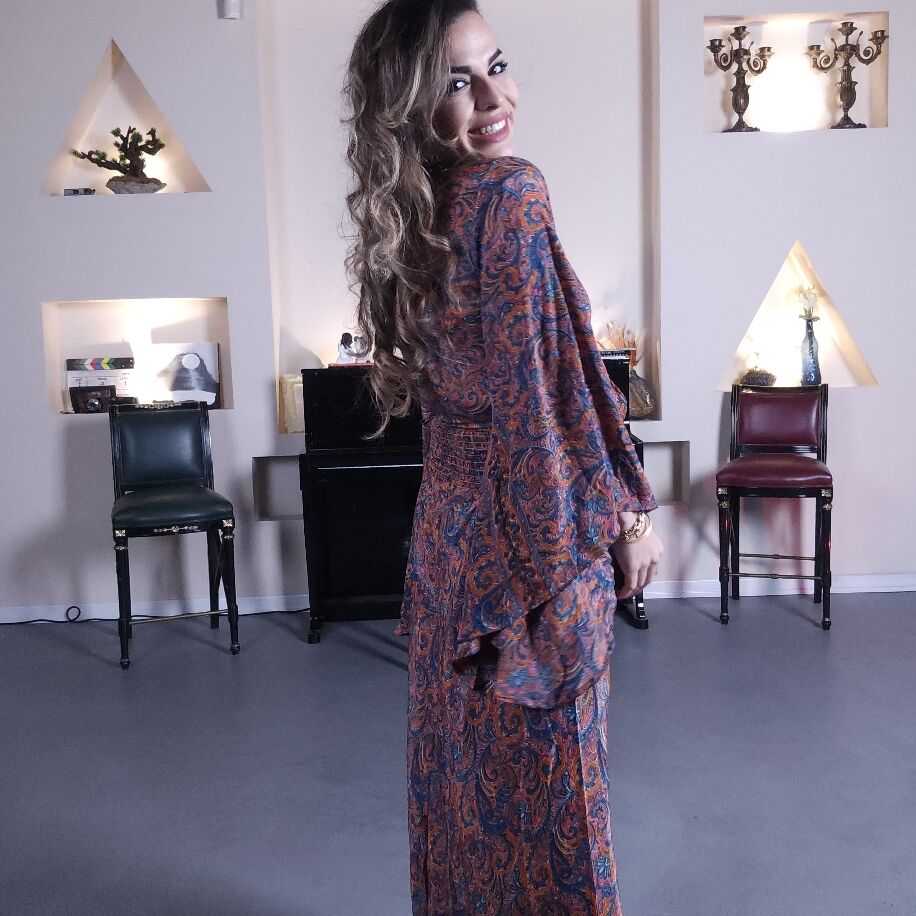 İthal İpek Pantolonlu Takım P4