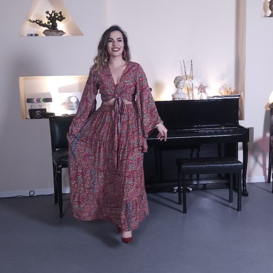 İthal İpek Etekli Takım E7