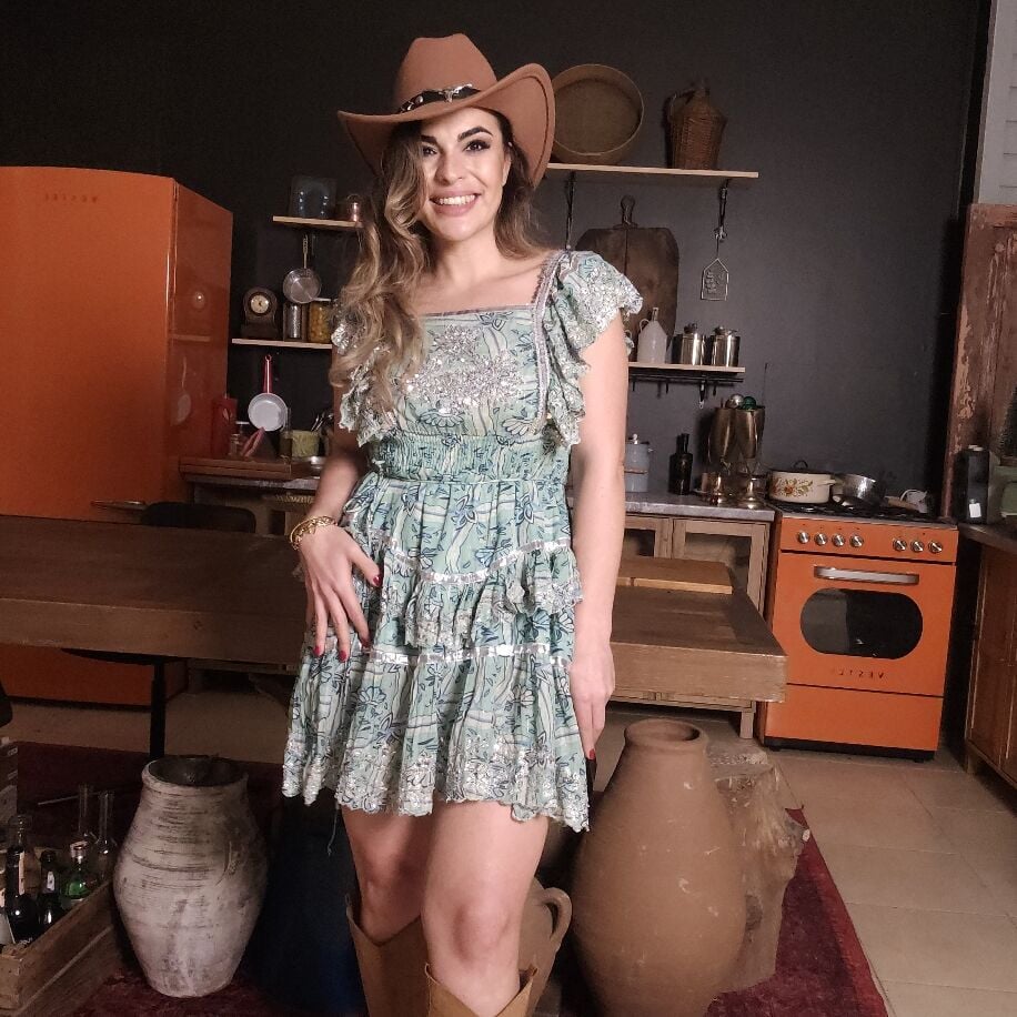 İthal Gold Mini Tiffany