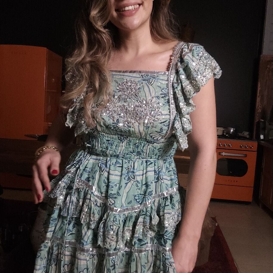 İthal Gold Mini Tiffany