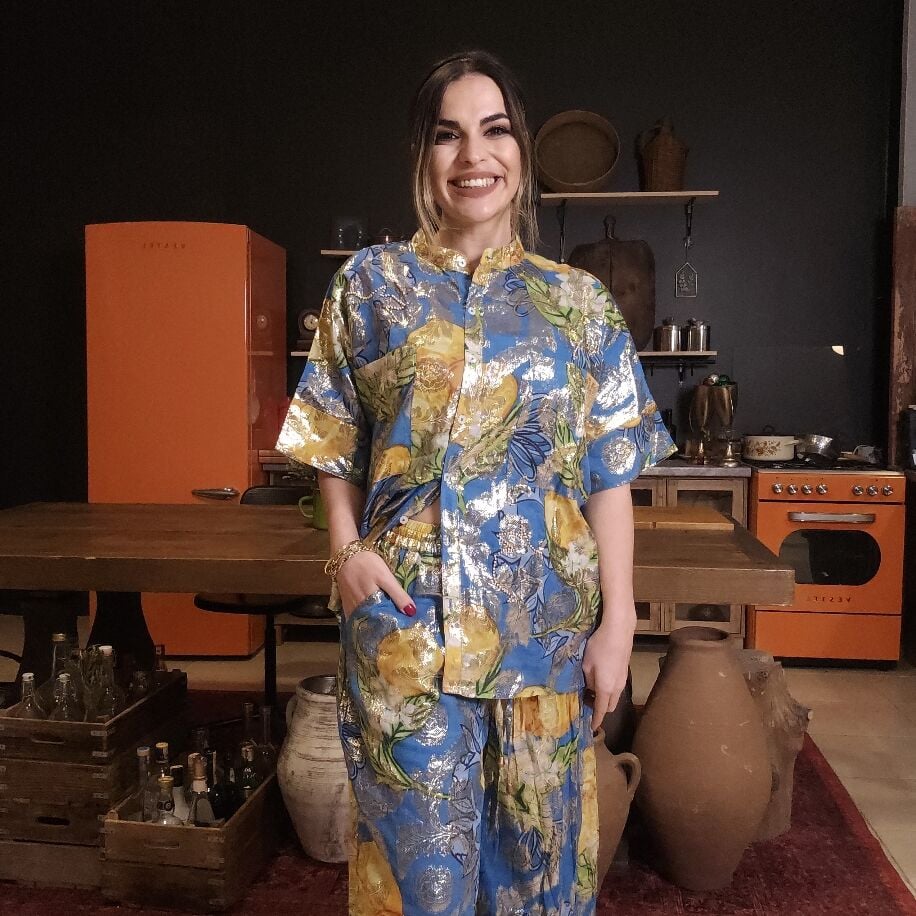 İthal Toskana Pantolonlu Takım Mavi