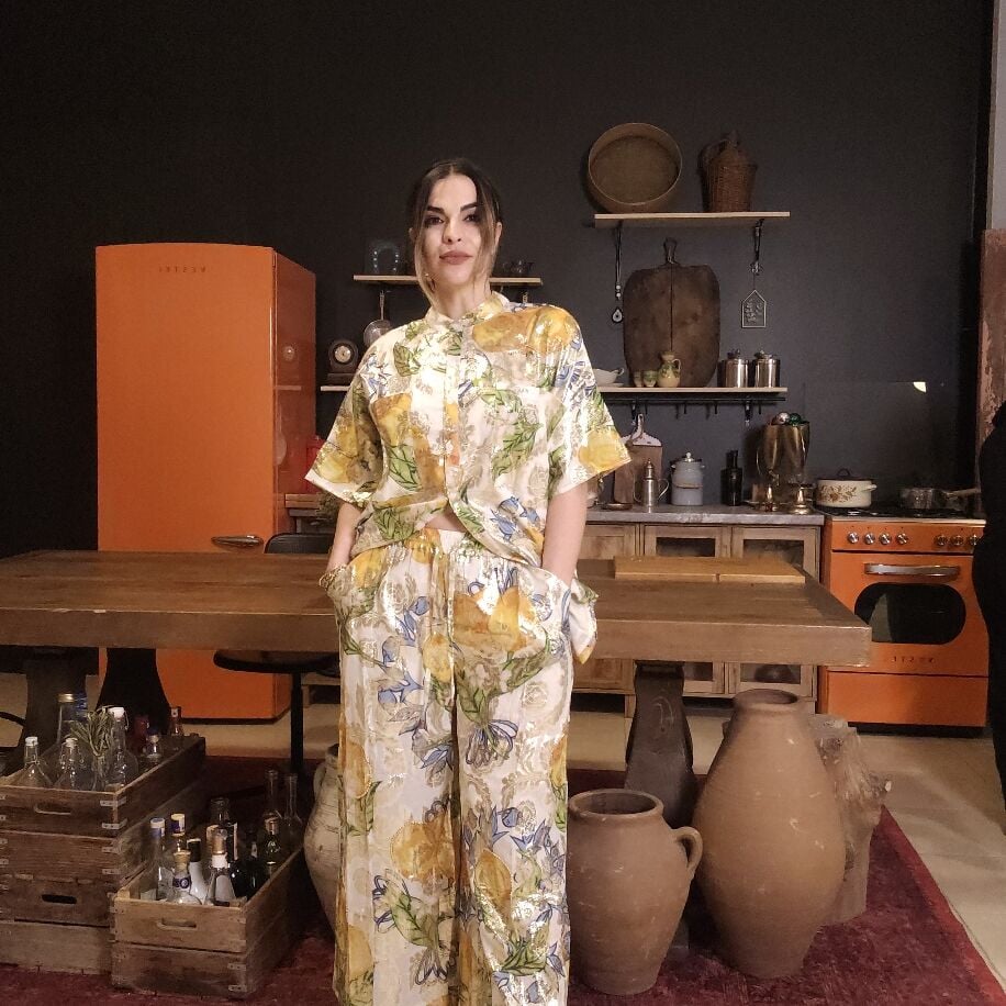 İthal Toskana Pantolonlu Takım Beyaz