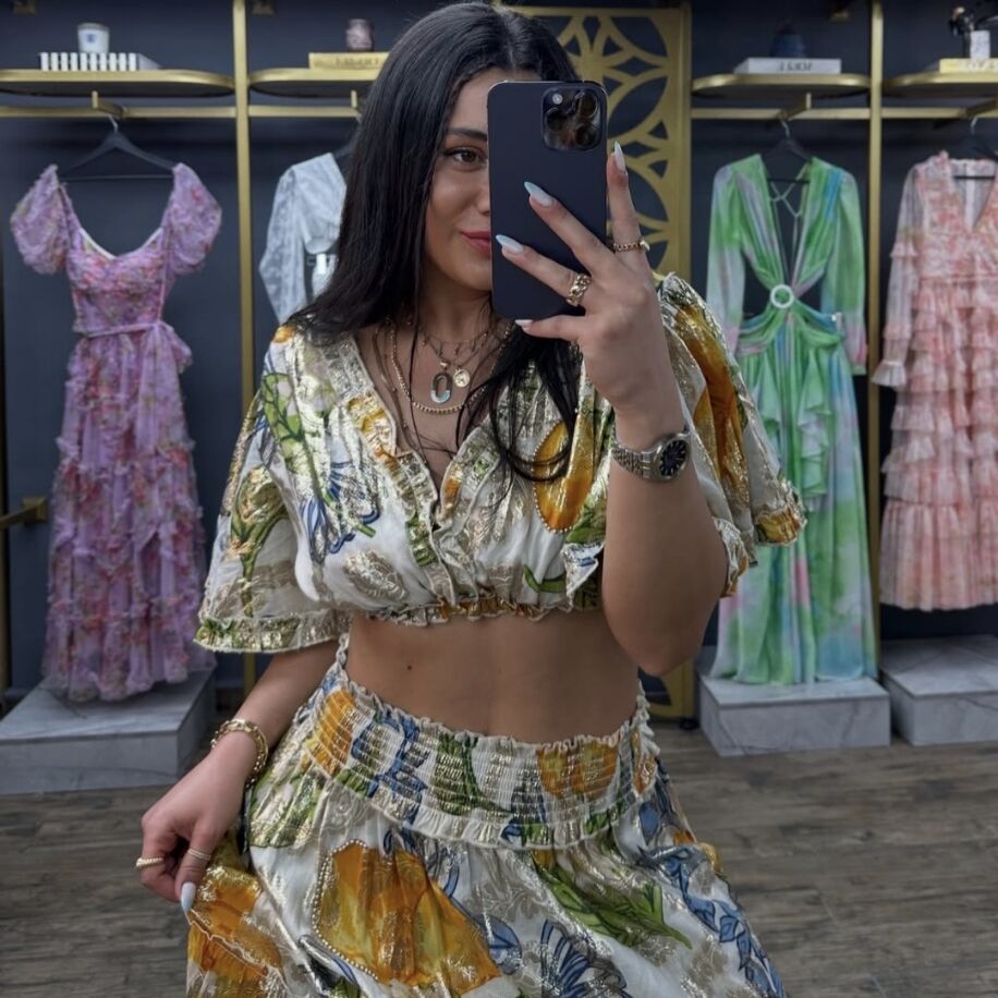 Limonlu Beyaz Takım