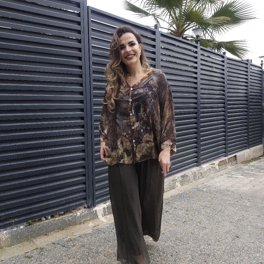 İpek Takım E Kahverengi