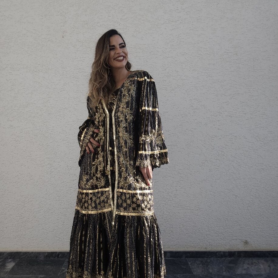 İthal Gold Kap Siyah